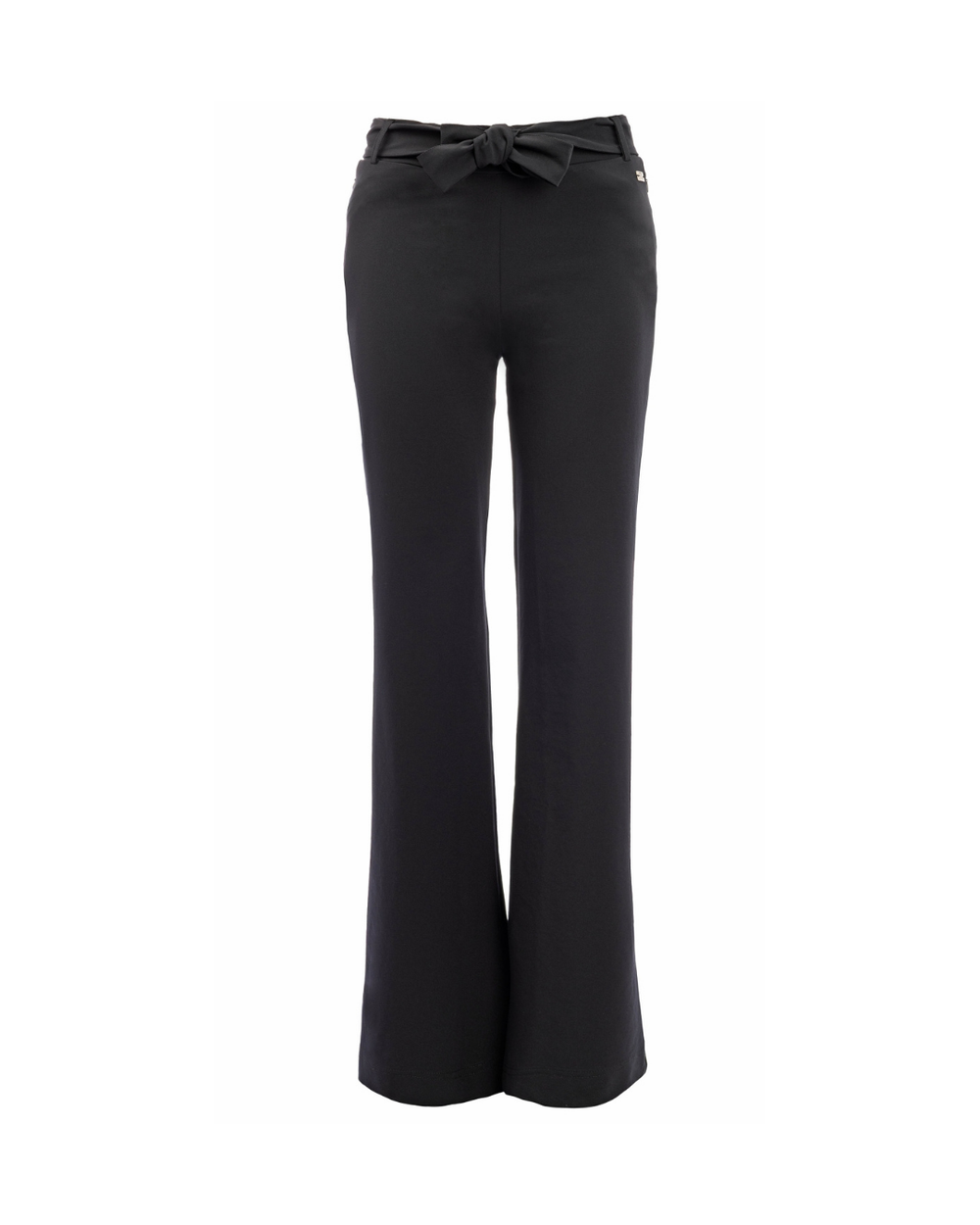 Flared travel broek
